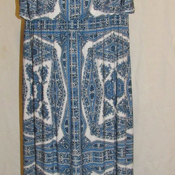 London Times Woman 14W Maxi Dress - Picture 5 of 5